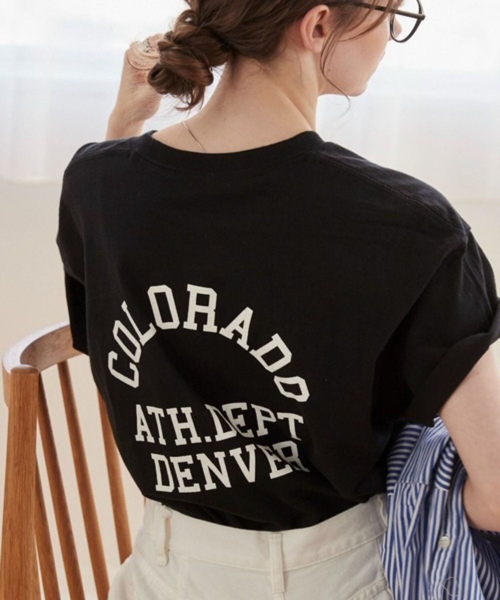 WEGO 【ANGIE VINTAGE】カレッジロゴプリントTee 