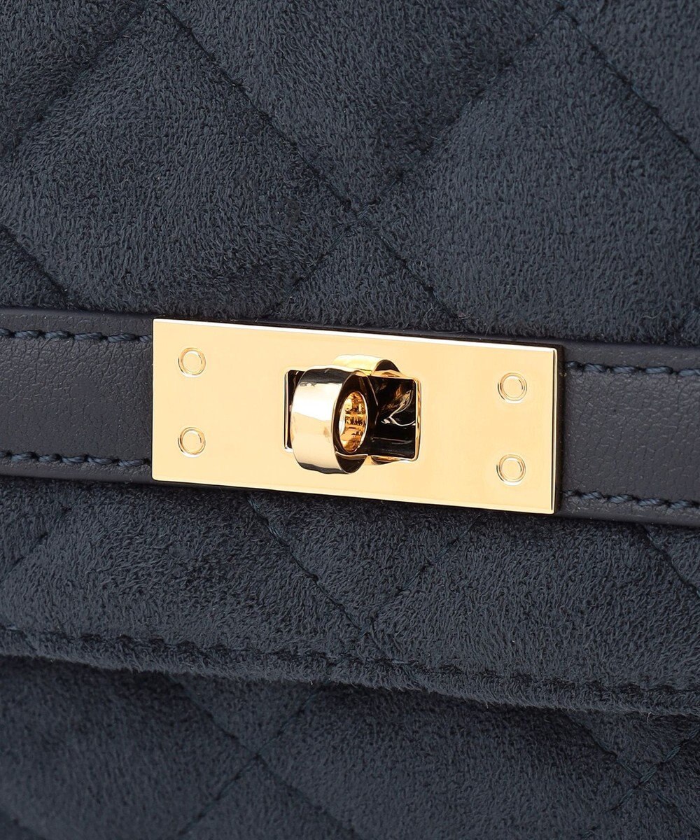 23区 スエード キルティング ショルダーバッグ 