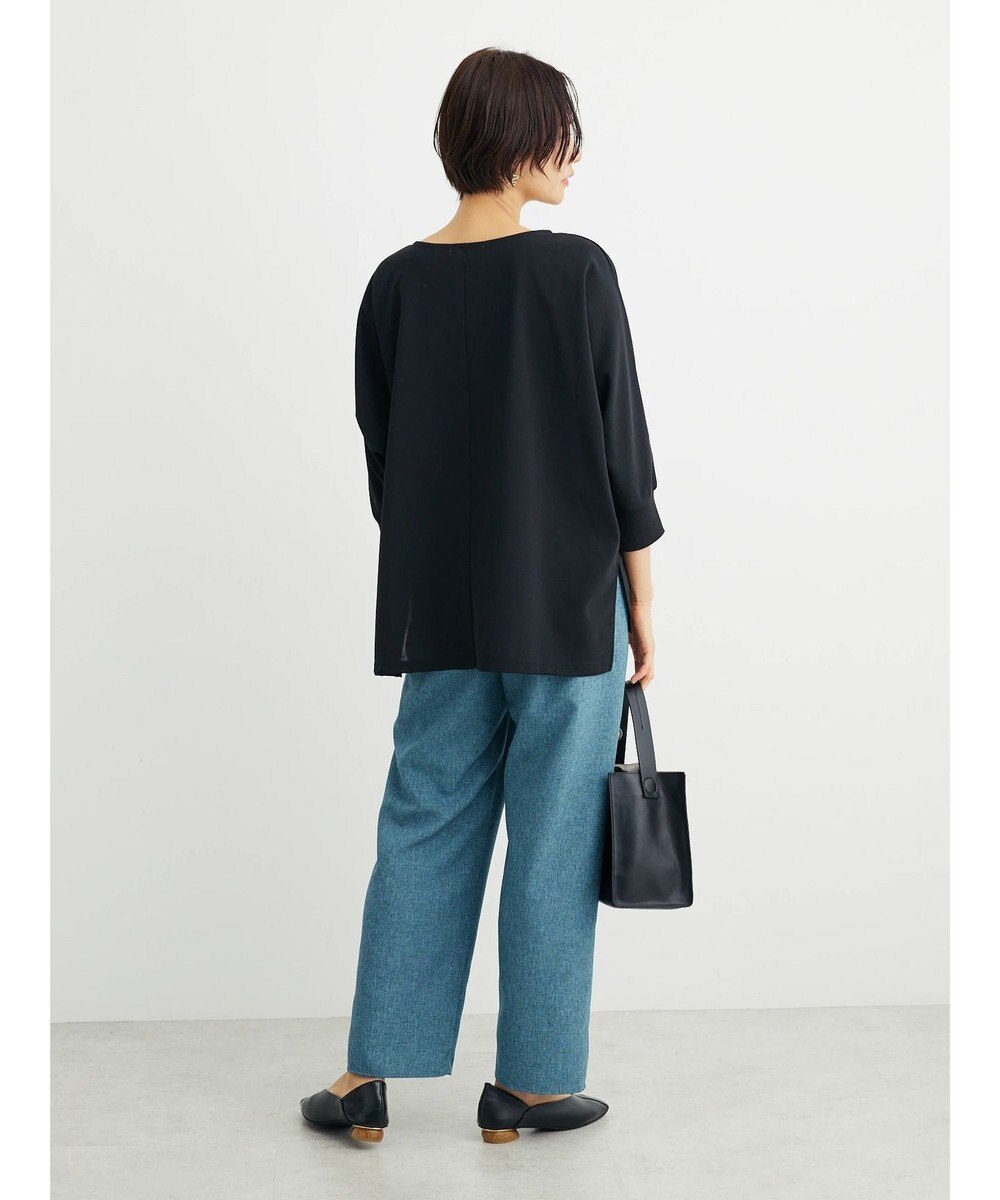 Green Parks ジョーゼットドルマンカットプルオーバー 