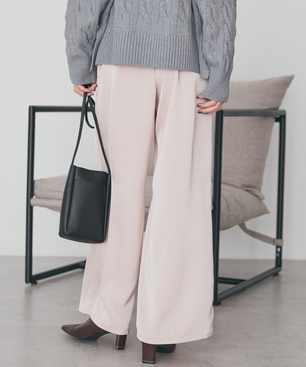 AMERICAN HOLIC サテンリラックスイージーパンツ 