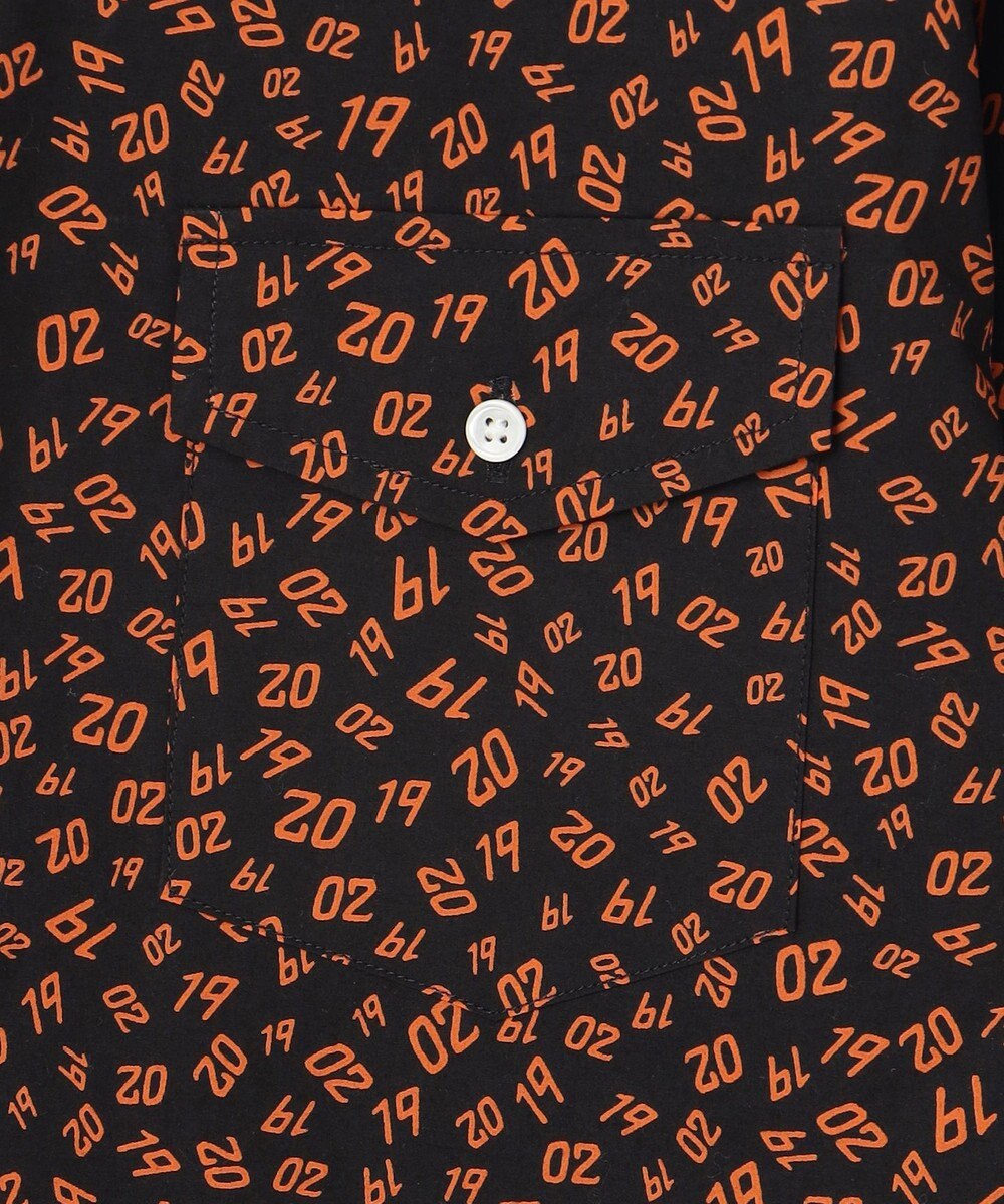 J.PRESS MEN 【J.PRESS ORIGINALS】Broad Print 1902 Regular Collar Shirt / Baggy Fit 