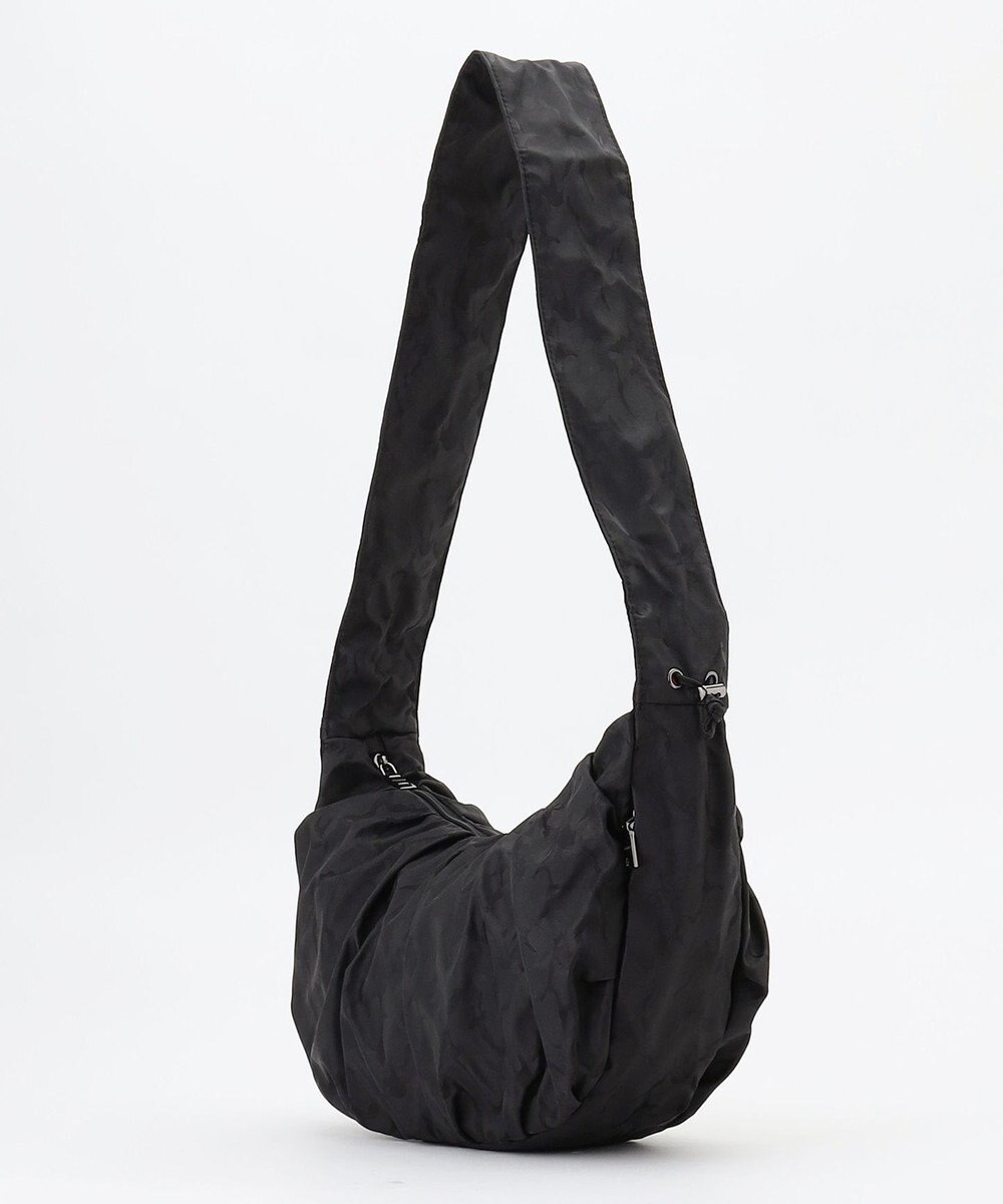 Y'SACCS 迷彩ジャカードシャーリングショルダーバッグ 