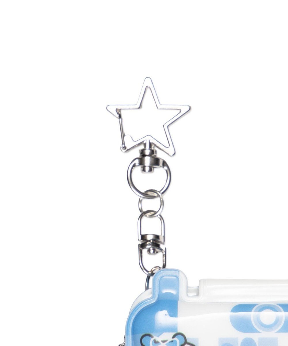 WEGO 【痛バ＆推し活グッズ】チャーム付きゆるアニマルガラケーカードホルダーキーホルダー 