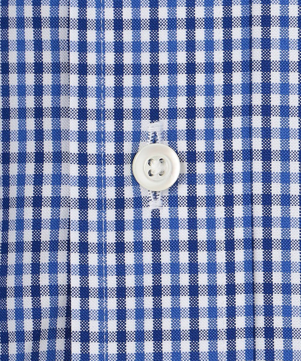 J.PRESS MEN 【PREMIUM PLEATS / 形態安定】ピンオックス カラーミックスギンガム / B.D. 