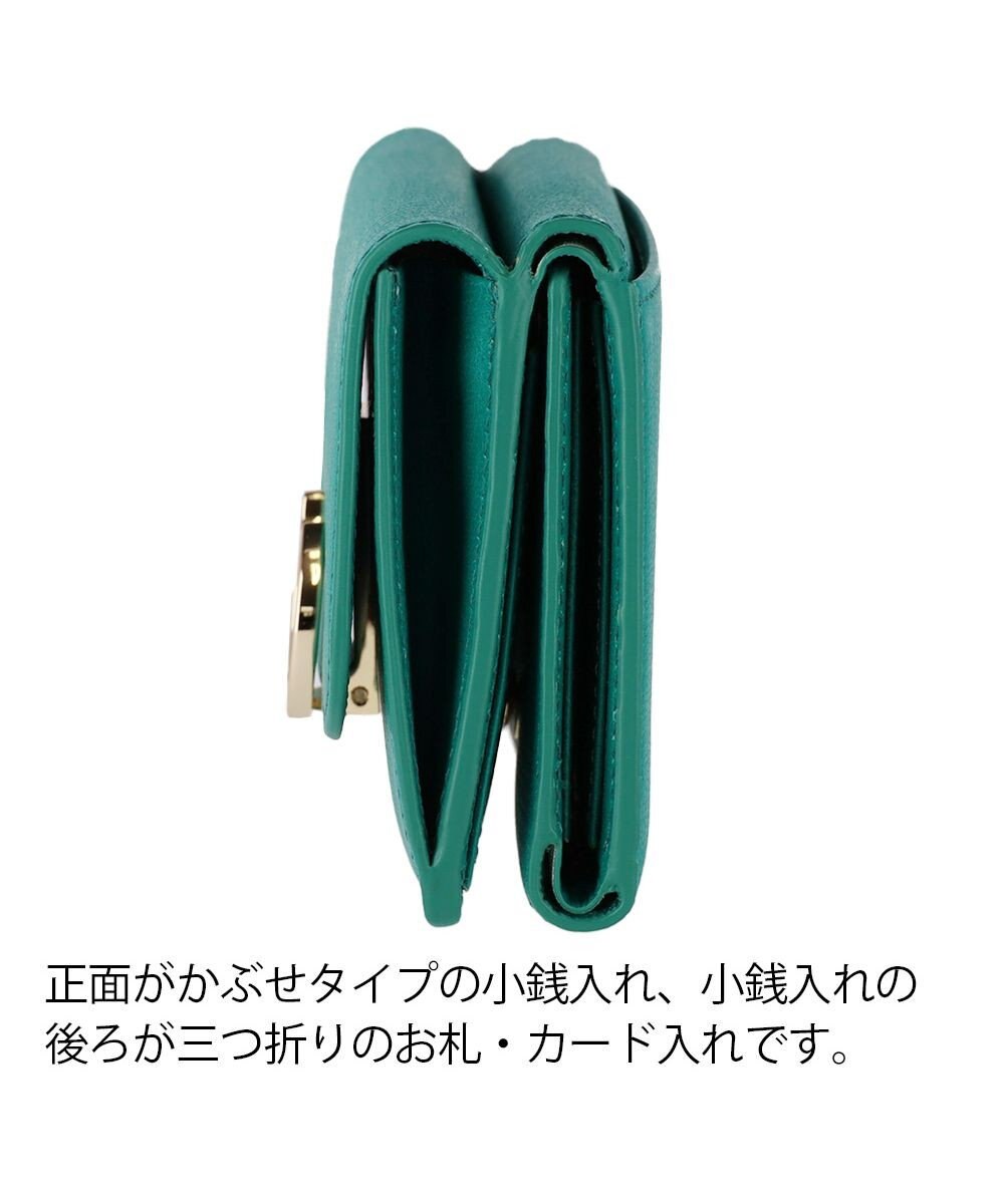 tsumori chisato CARRY ネコおこし 3つ折り財布 
