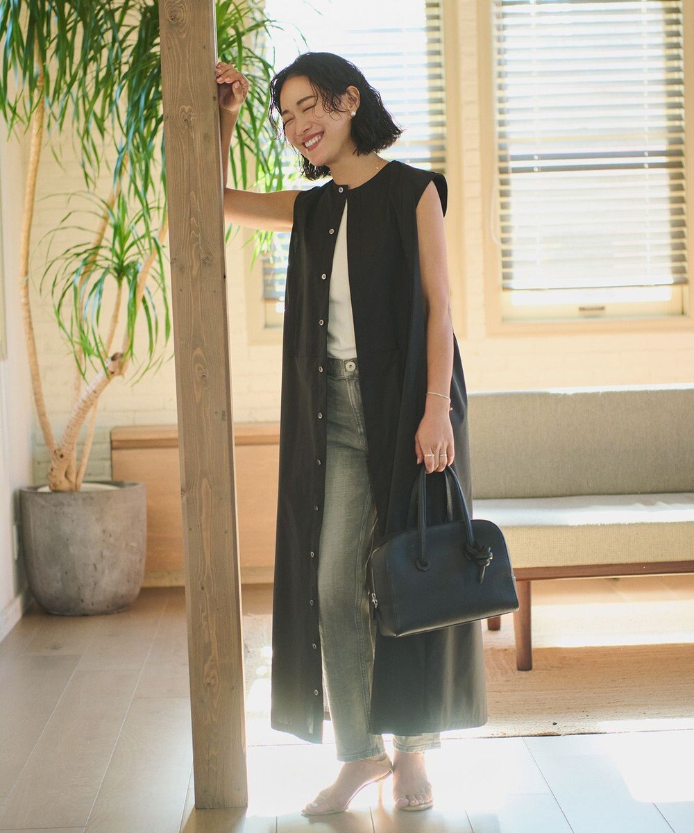 #Newans 【ANSWER for モダンベーシック】ビブヨークデザインワンピース 