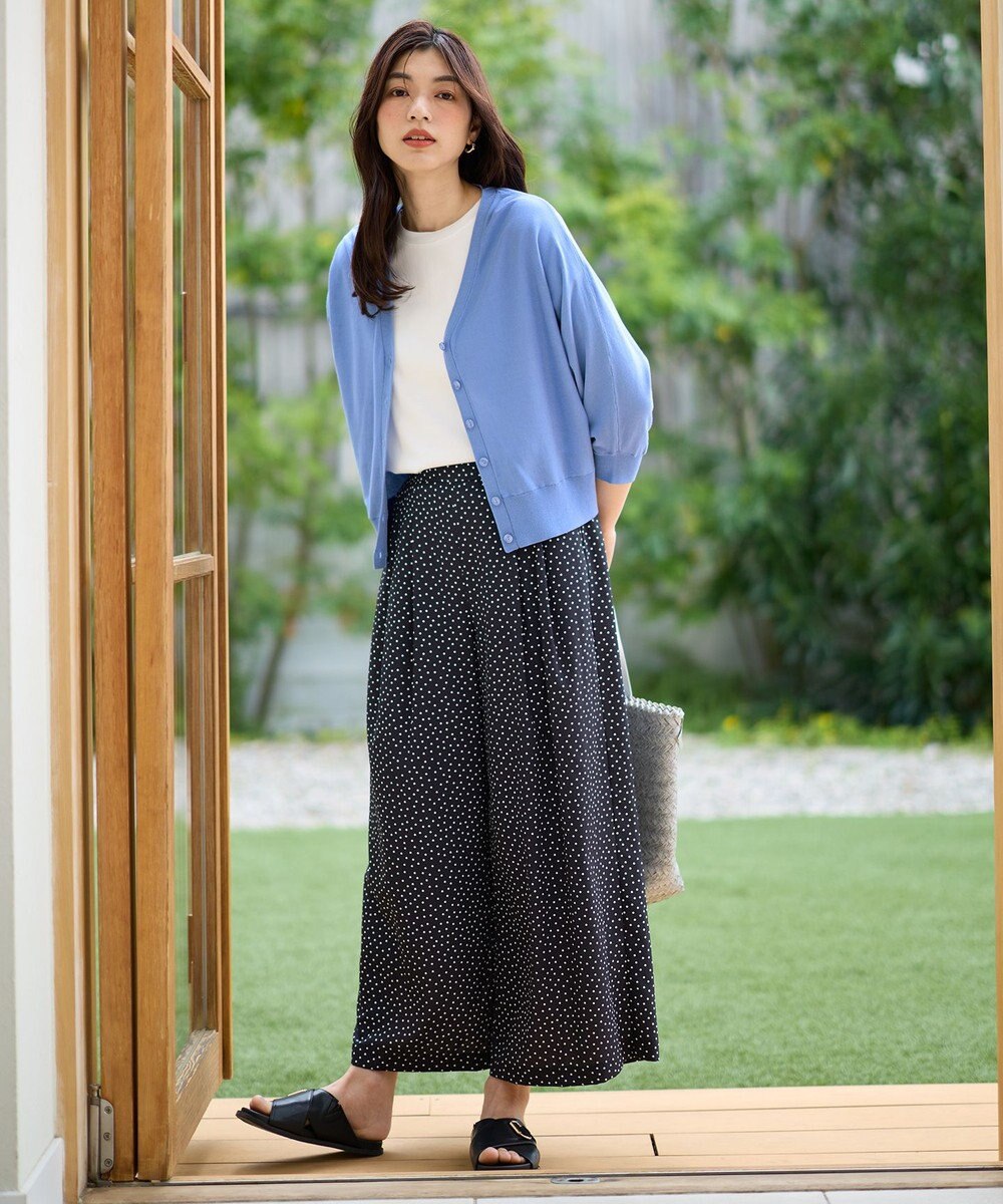 ANY L 【接触冷感/UVカット/抗菌防臭/手洗い可/アンチピリング】ファンクションカーディガン 