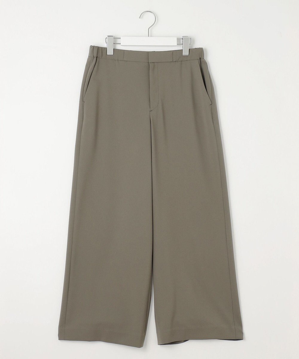 自由区 【洗える・XSサイズあり】ライト2WAYストレッチワイド パンツ 