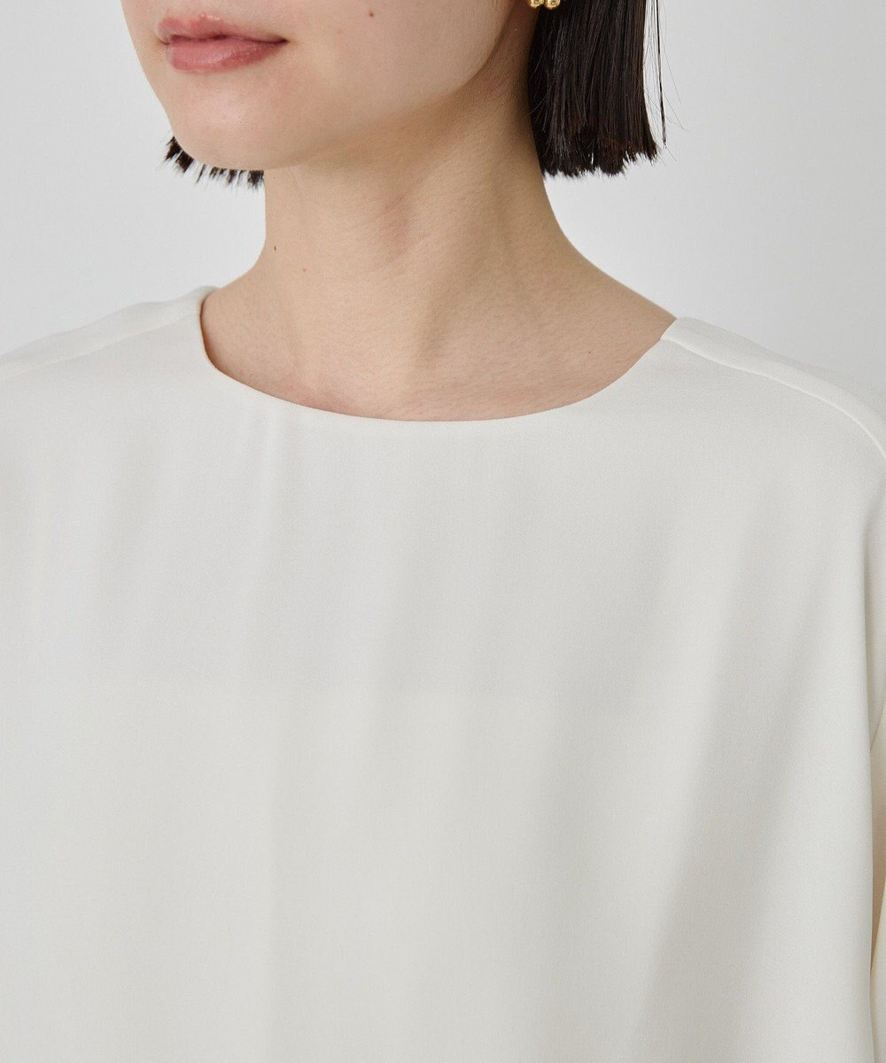 AMERICAN HOLIC 【イージーケア】Ｗクロスティアードブラウス 