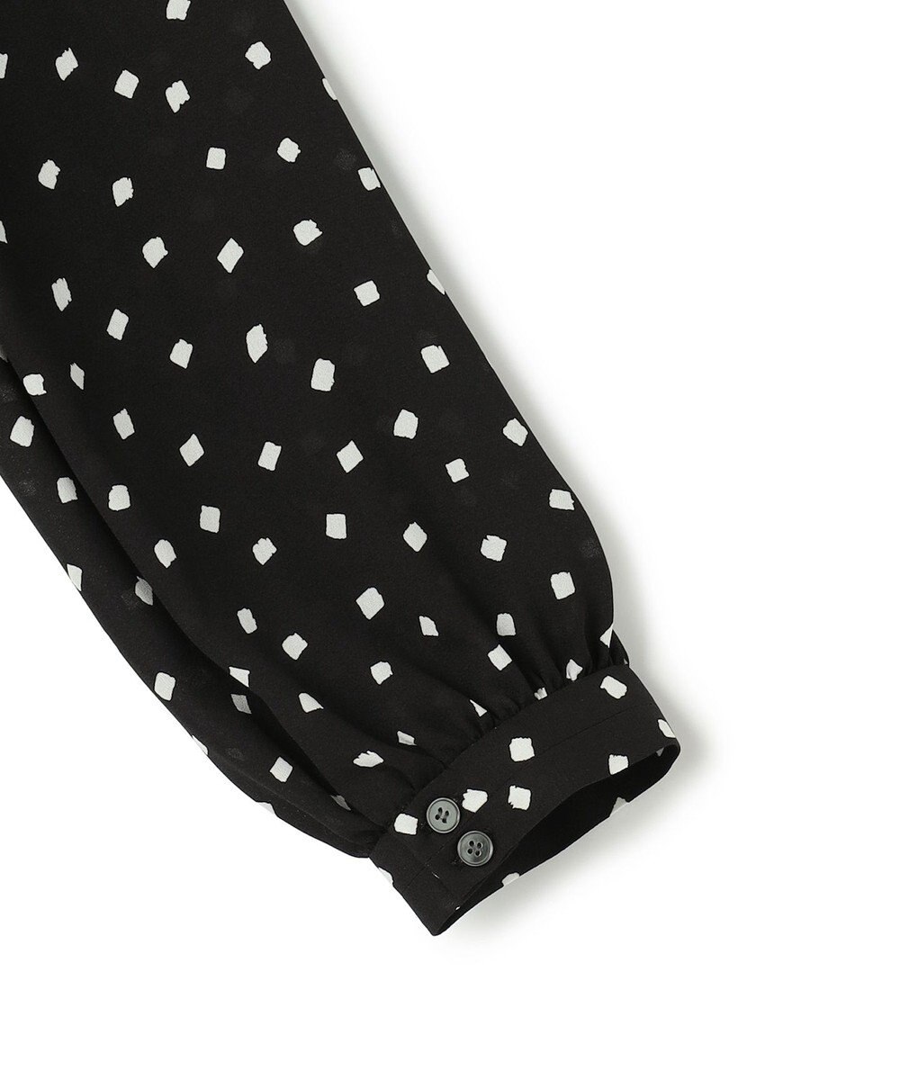 TOCCA 【八木アリサさん着用】【消臭】PROMISE RIBBON ROSETTE ドット柄ドレス 