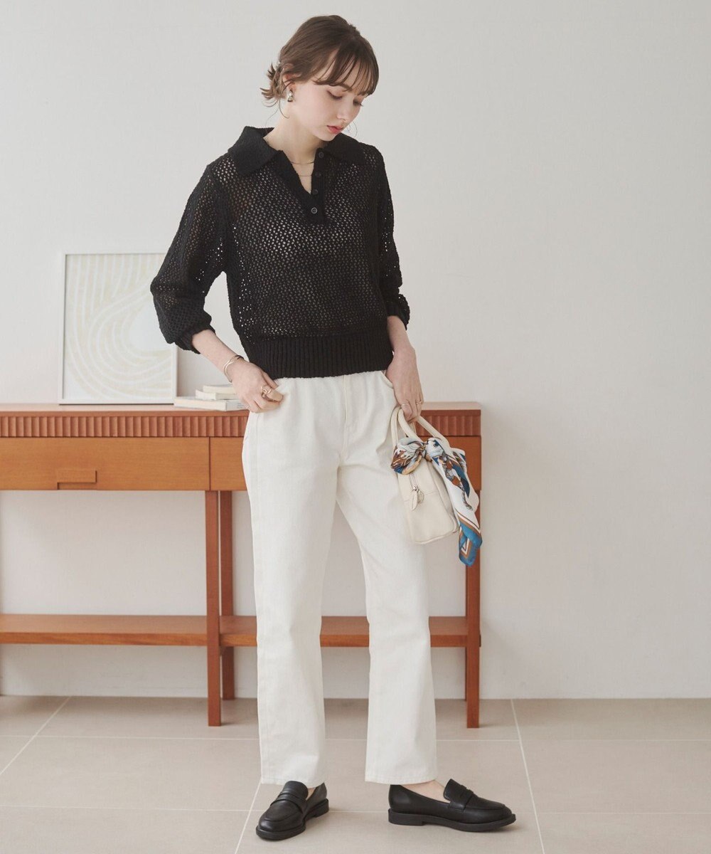 WEGO 【ANGIE VINTAGE】MIXメッシュポロニット 