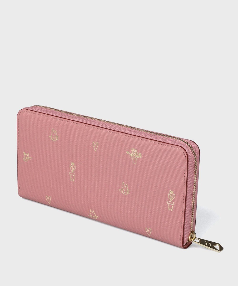 Paul Smith ミックスドゥードゥル ラウンドジップ 長財布 