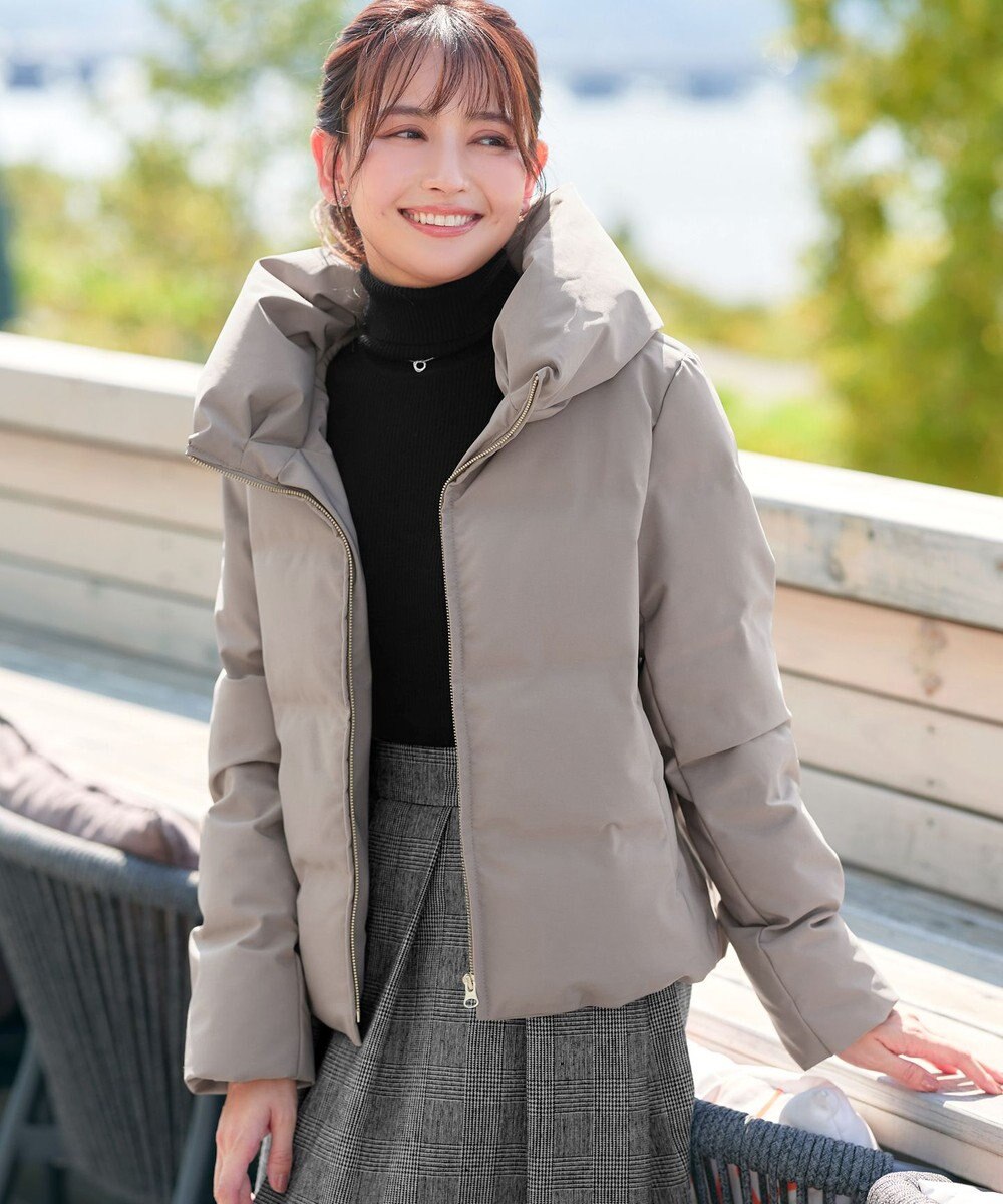 Tiaclasse 【安田美沙子さん着用・新色追加】シームレスダウンコート 