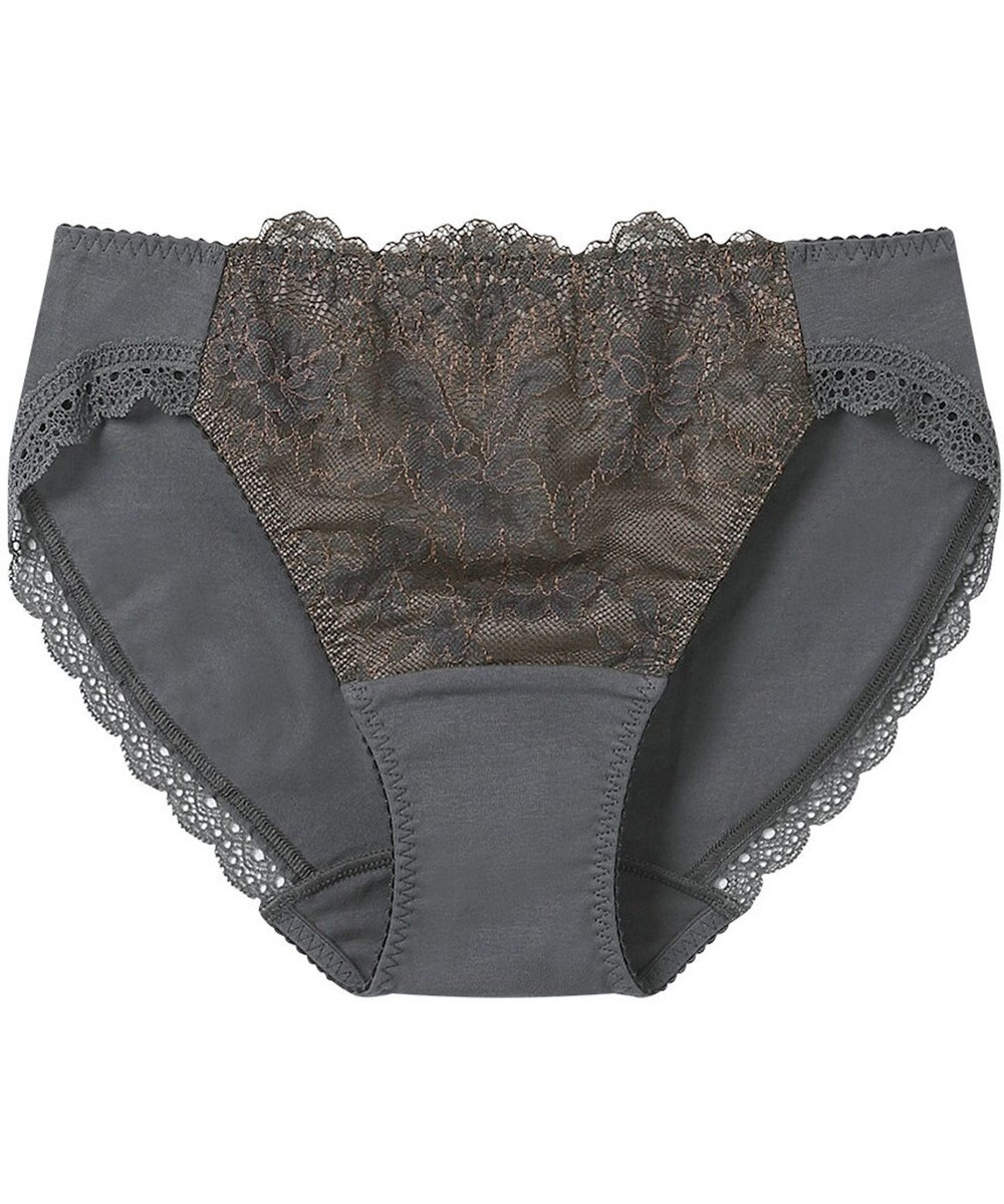 Wing ペアショーツ 【ナチュラルアップブラ】 身生地部オーガニックコットン混 はきこみ丈あさめ KF3000 ウイング／ワコール 