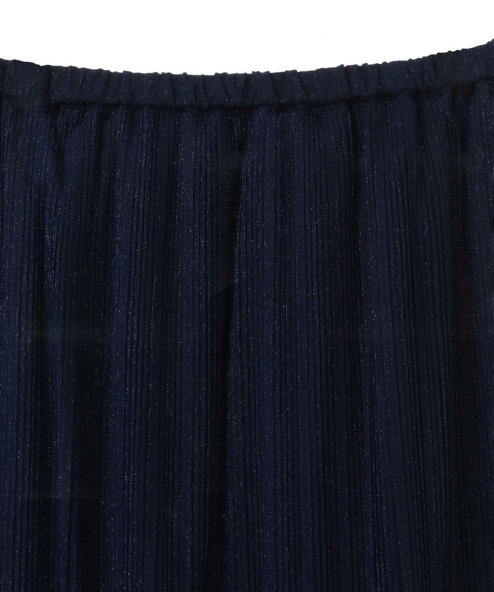 Green Parks ラメチュールプリーツスカート 