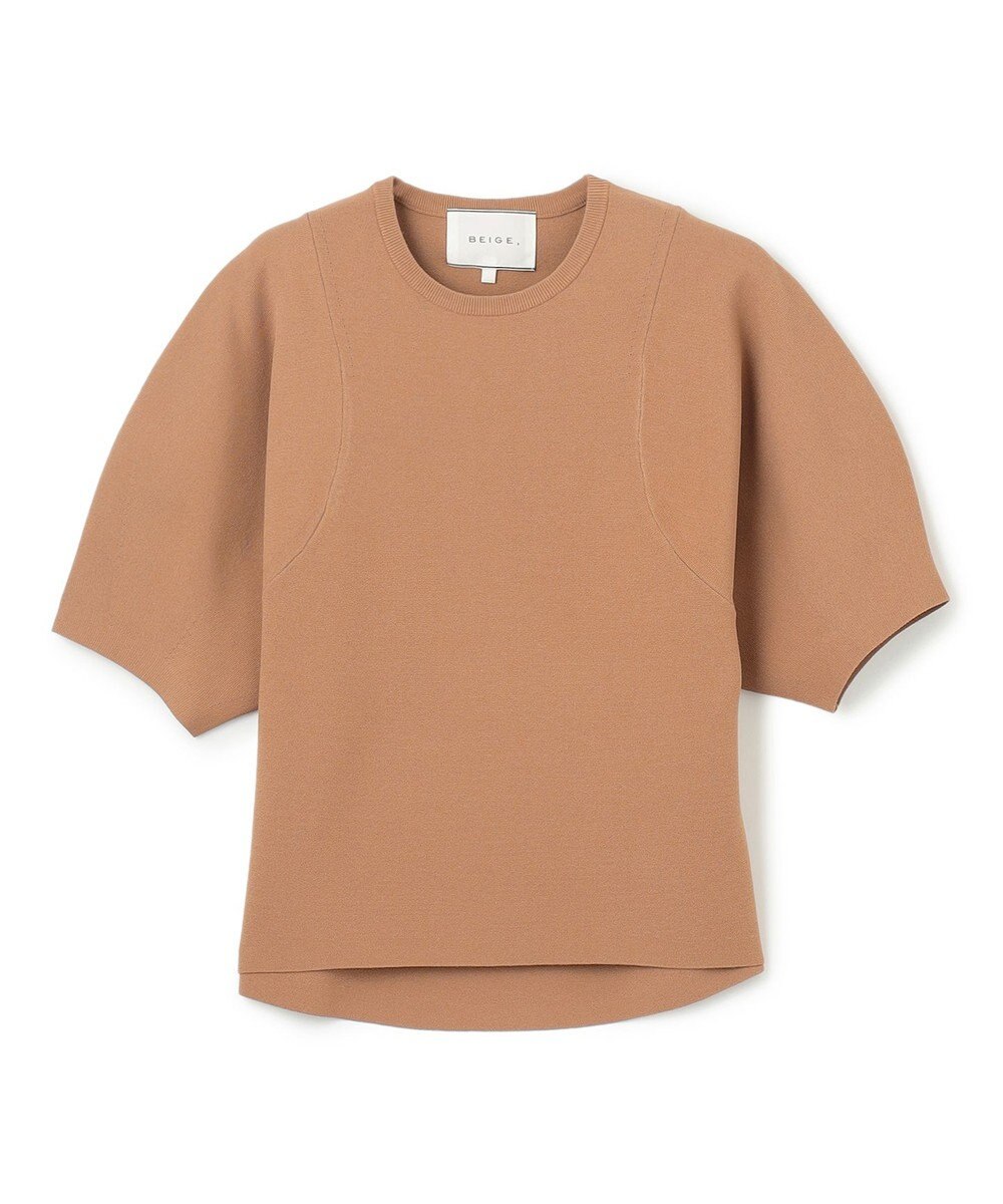 BEIGE， LAURA / 半袖ニットトップス 