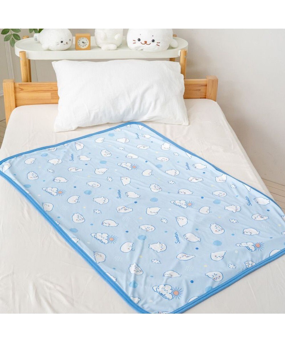 Mother garden しろたん クール ブランケット 《のんびり柄》リバーシブル 