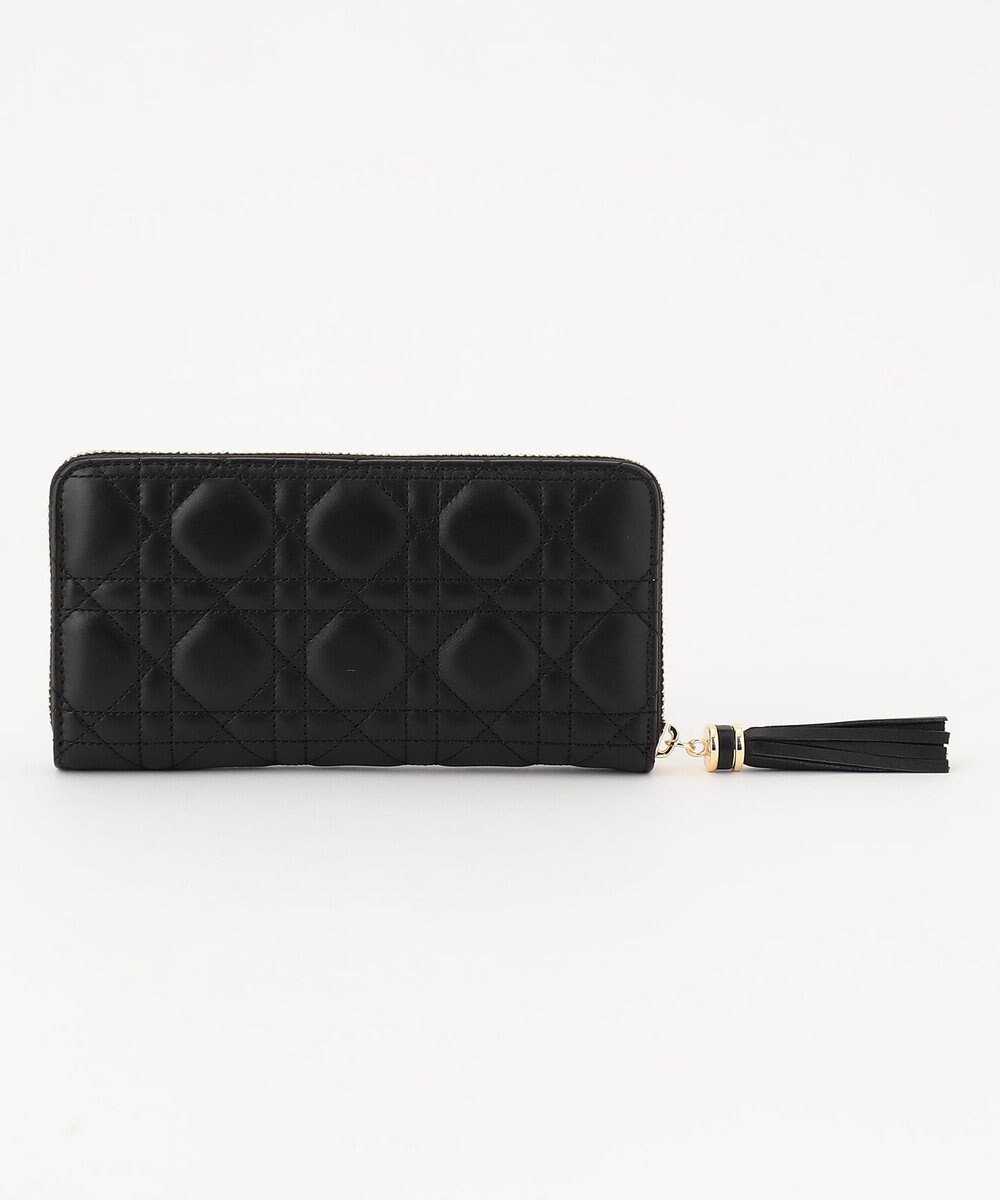 LA BAGAGERIE シープキルティング　ラウンドウォレット 