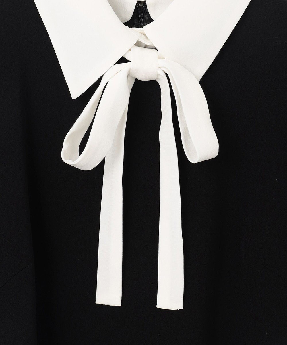 GRACE CONTINENTAL ダブルクロスドレス 