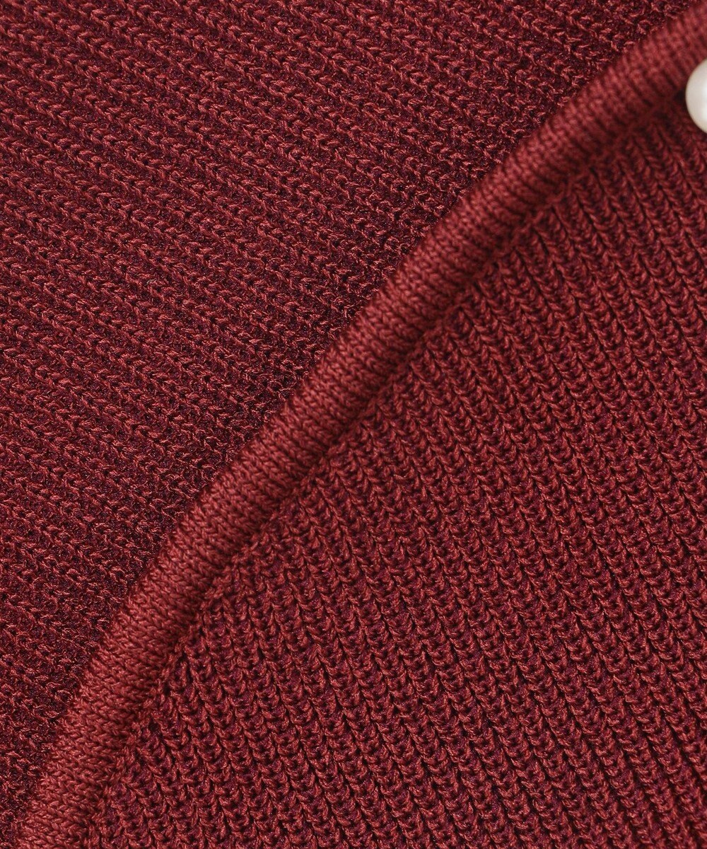 Feroux 【洗える・アンサンブル】パールポイントアンサンブル ニット 