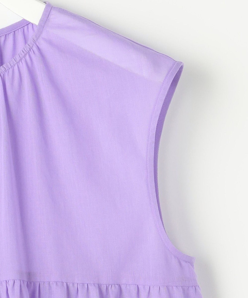 自由区 S ノースリーブコットン ブラウス 