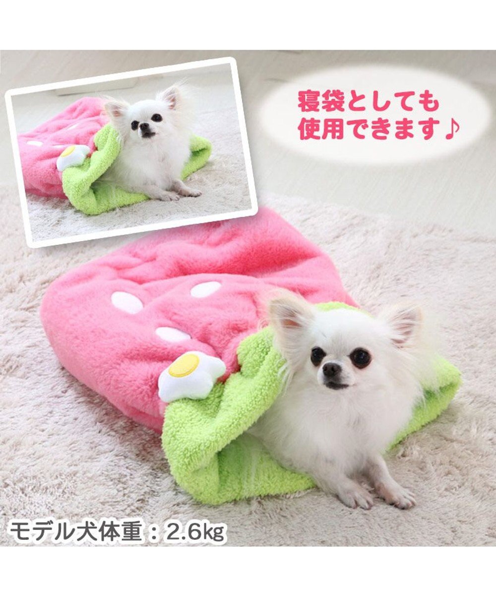 犬 ベッド おしゃれ 犬たんぽ 32 cm いちご 寝袋 もこもこ ふわふわ 犬 猫 ベッド ベット 小型犬 介護 おしゃれ かわいい クッション ネット限定 Pet Paradise ファッション通販 公式通販 オンワード クローゼット