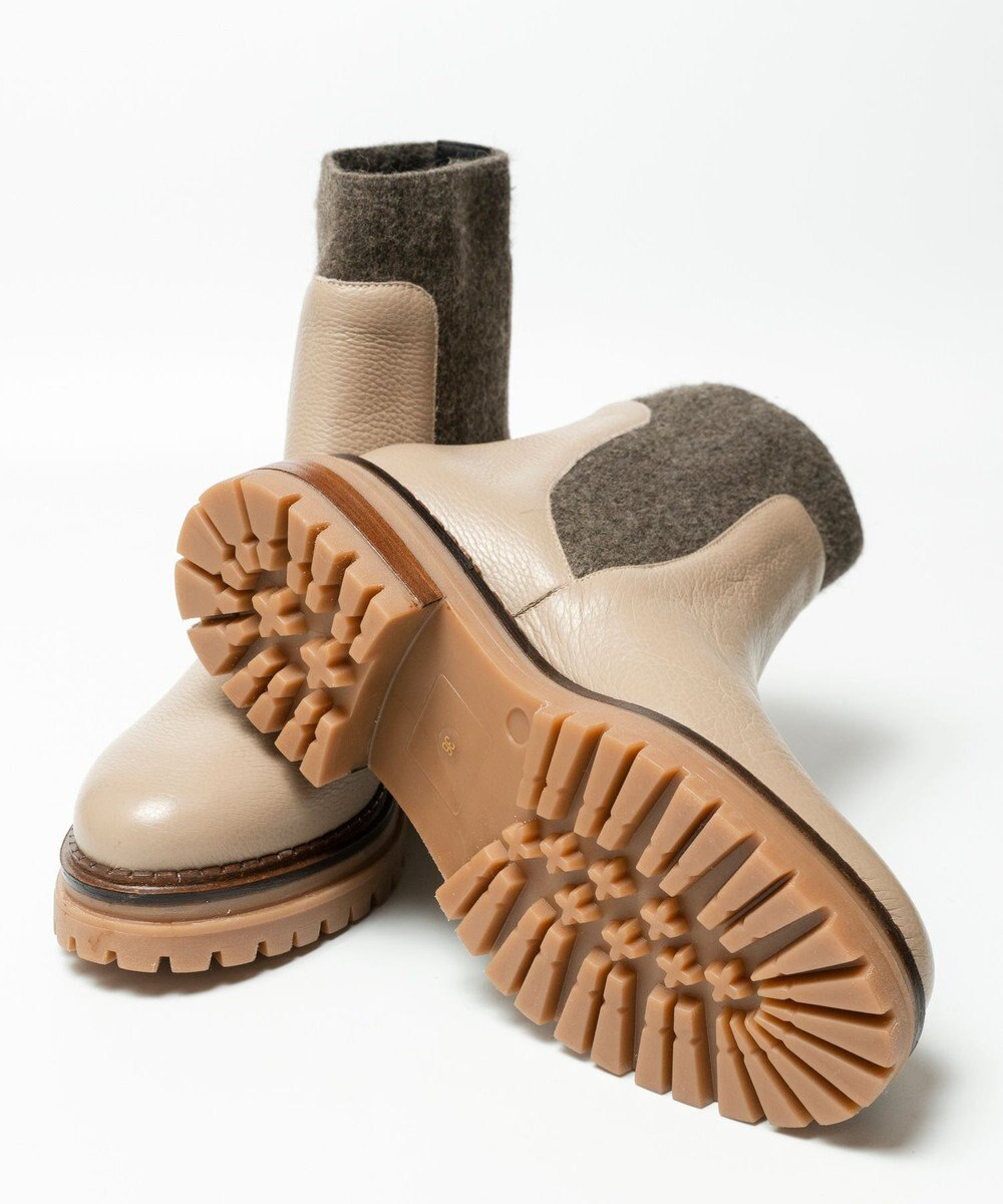 BONTRE 【LucaGrossi/ルカグロッシ】チェルシータンクソールブーツ 