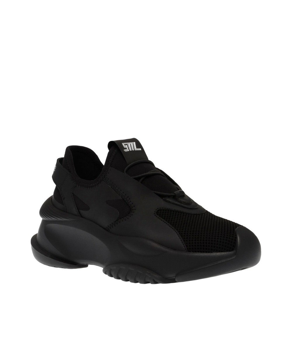 STEVE MADDEN BACKFIRE ストレッチニットボリュームスニーカー 