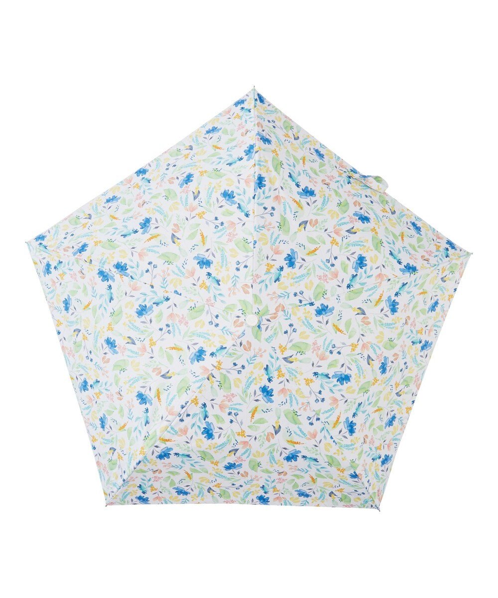 MOONBAT estaa 晴雨兼用 自動開閉傘 超軽量 ジューシーフラワー 日傘 遮光 遮熱 UV 