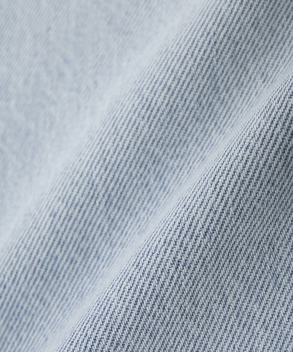 earth music&ecology 【セルフカット可】ワイドデニムパンツ 