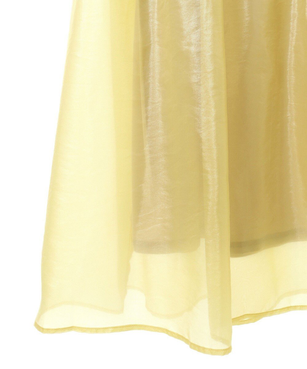 Green Parks シアーシャイニードロストティアードスカート 