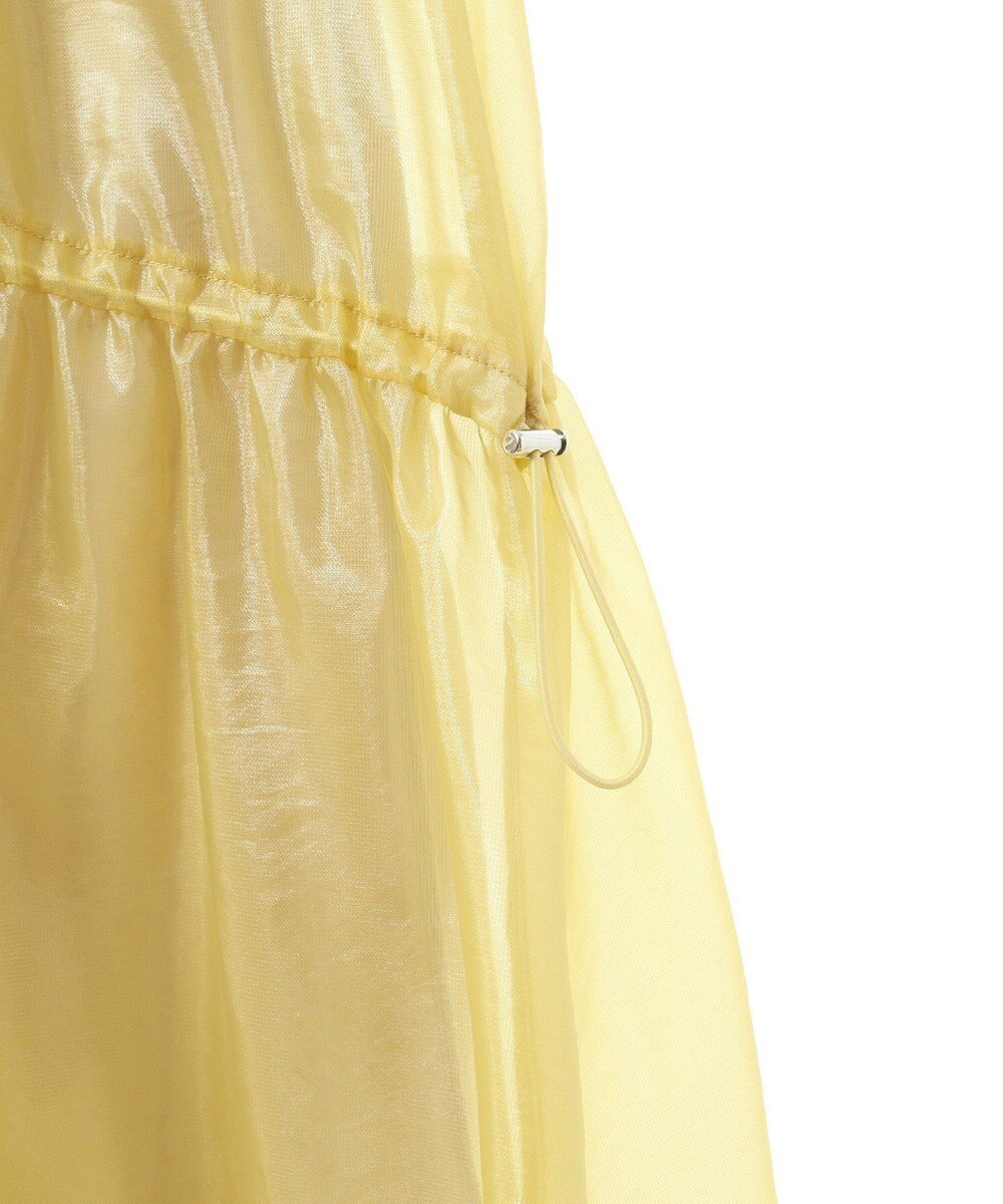 Green Parks シアーシャイニードロストティアードスカート 