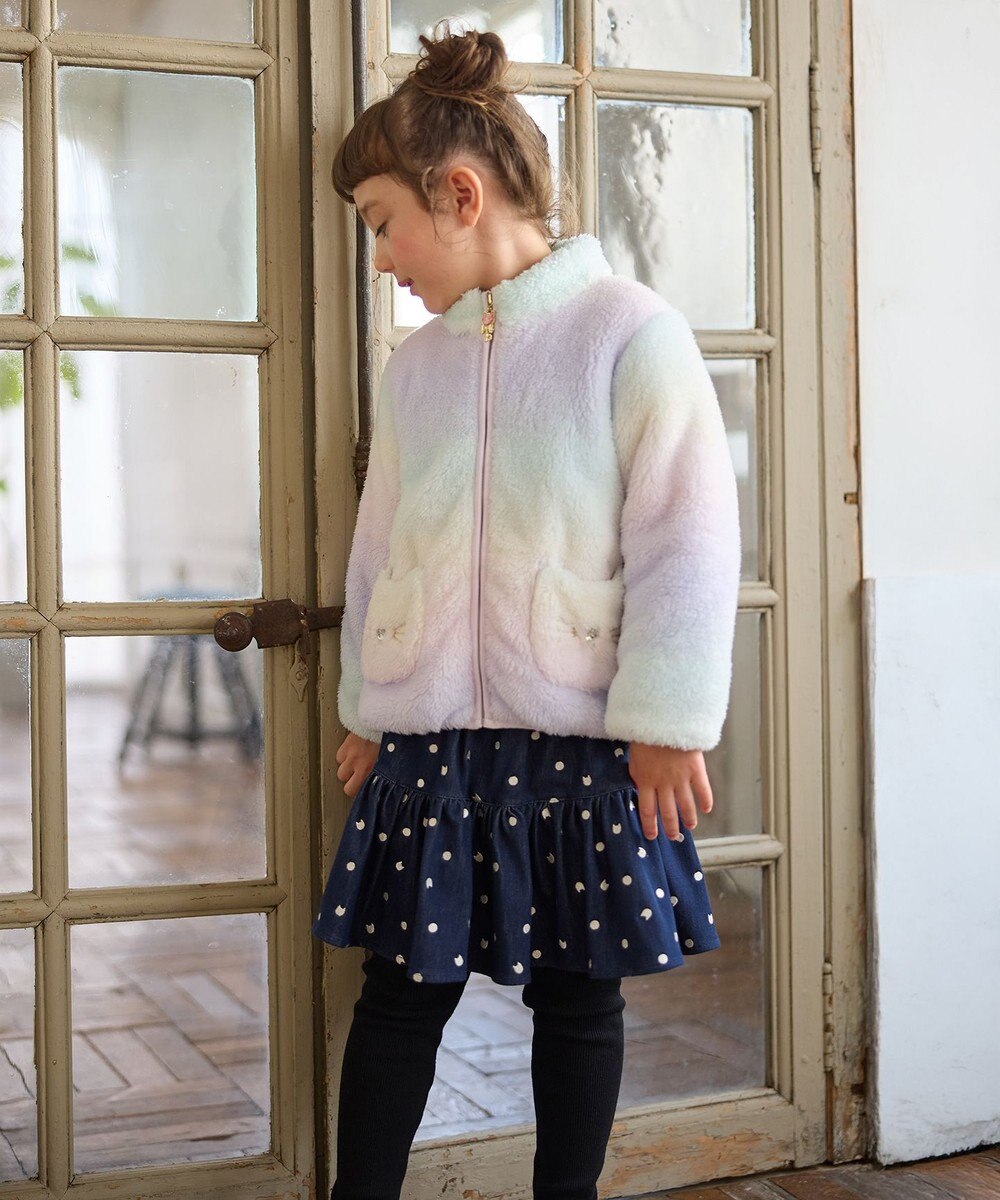 ANY KIDS 【ドッキング可能】ネコボアブルゾン 