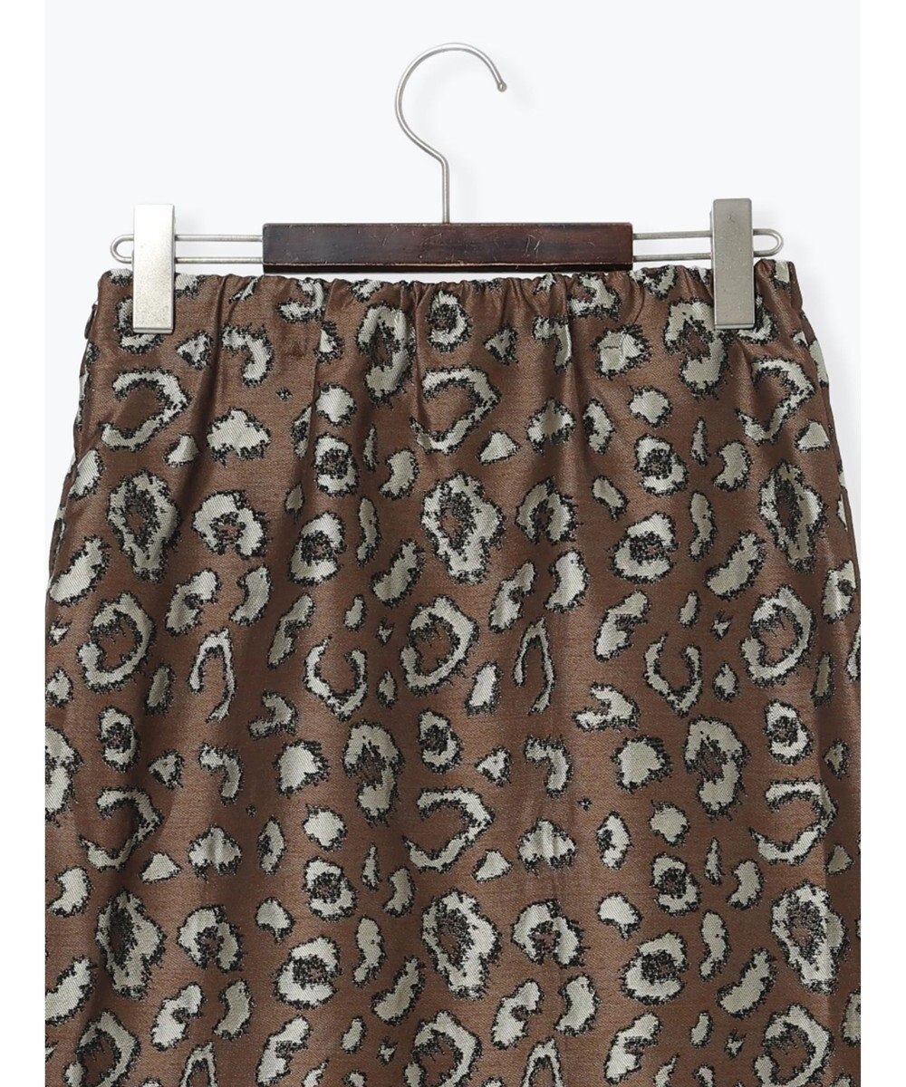 Te chichi レオパードジャガードナロースカート 