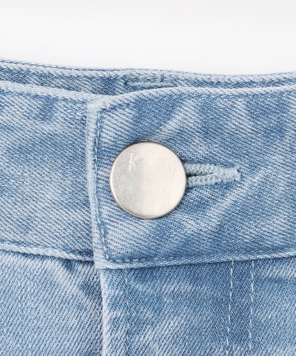 組曲 ミッドデニムタイト スカート 