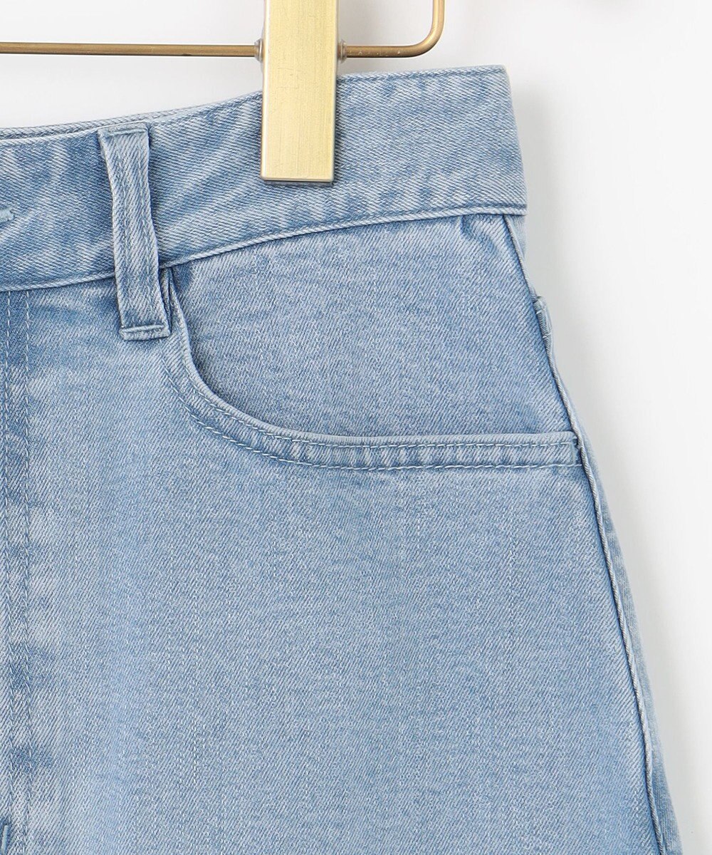 組曲 ミッドデニムタイト スカート 