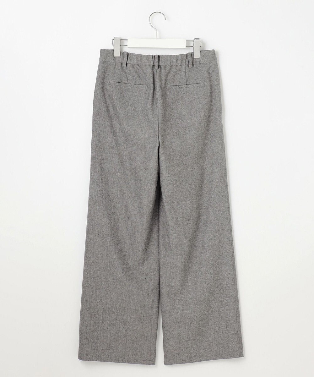 J.PRESS LADIES 【洗える】チェルビック セミワイド パンツ 