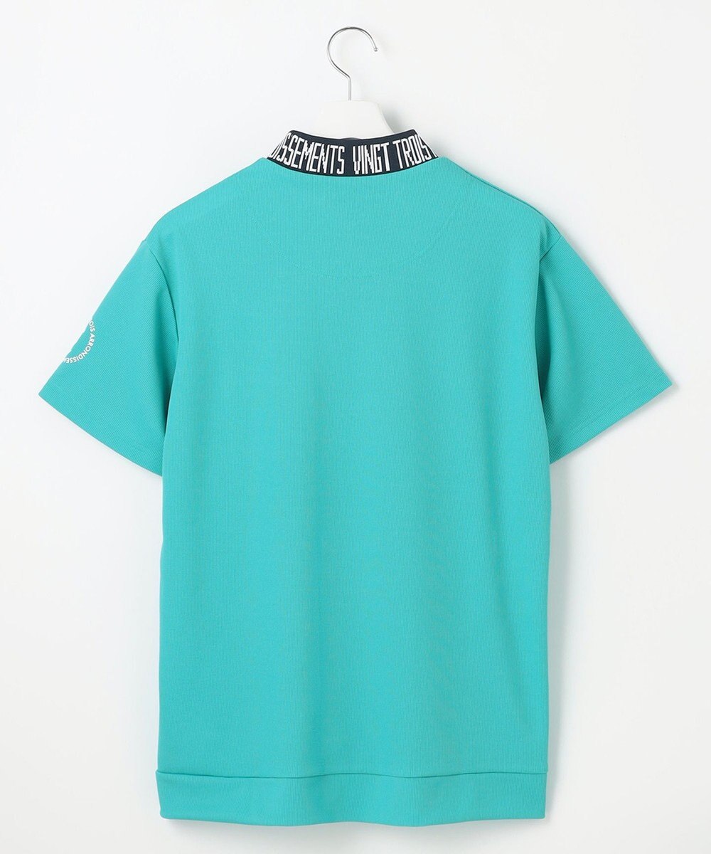 23区GOLF 【MEN】 4色から選べる ミニワッフルモックネック 