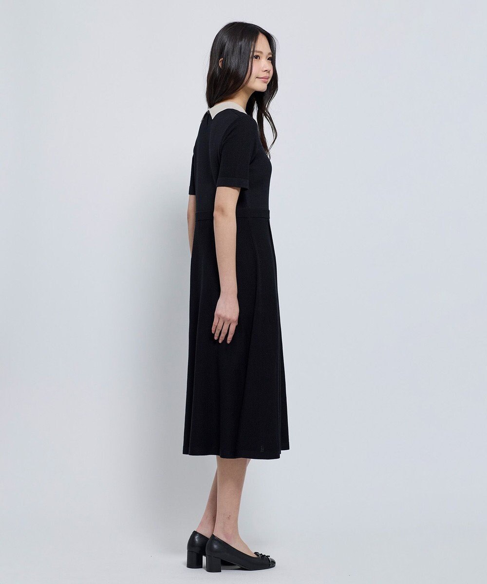 TOCCA 【WEB限定】HONEYCOMB MESH KNIT ニットドレス 