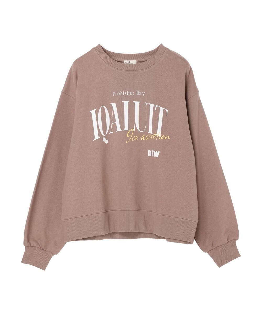 earth music&ecology アソートロゴスウェット 