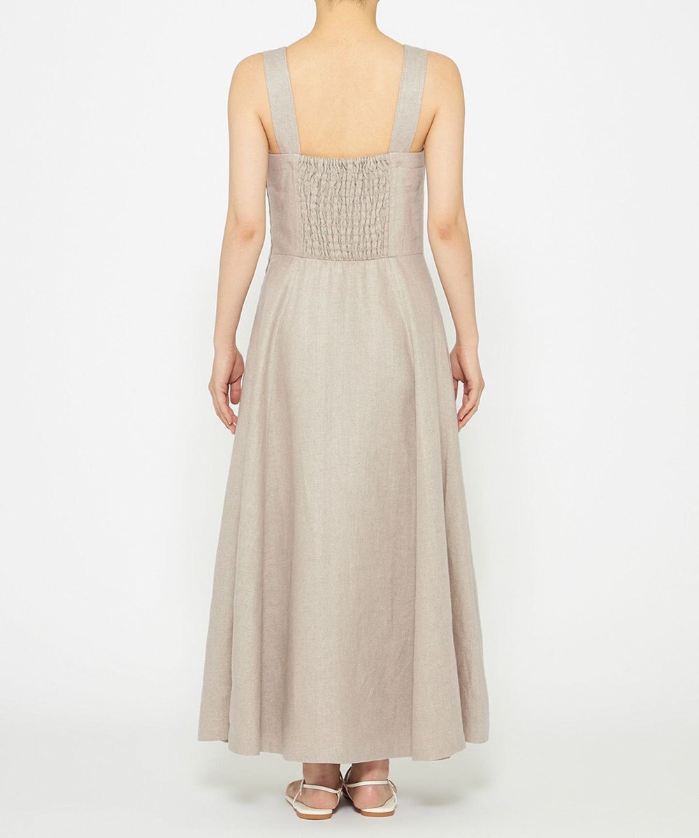 uncrave ヘリンボーン リネン ワンピース（uncrave WHITE） 