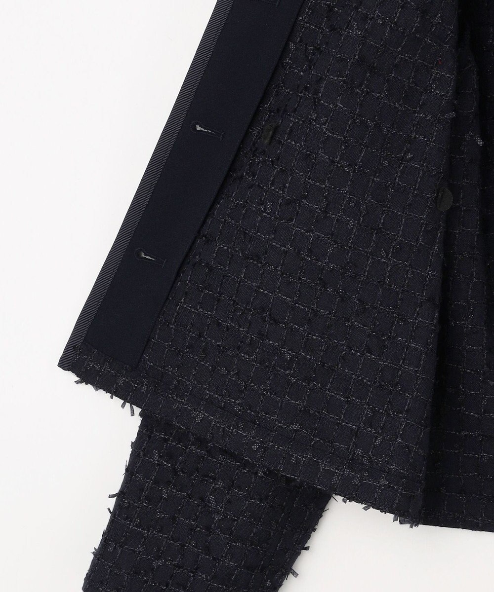 ANY SIS L リボンヤーンライトツイード ジャケット 