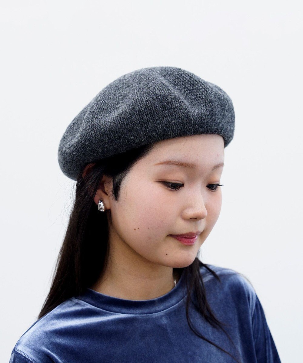 ATRENA 【日本製】カシミヤ混ベーシックベレー 