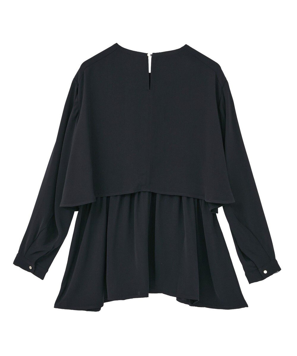 AMERICAN HOLIC 【イージーケア】Ｗクロスティアードブラウス 