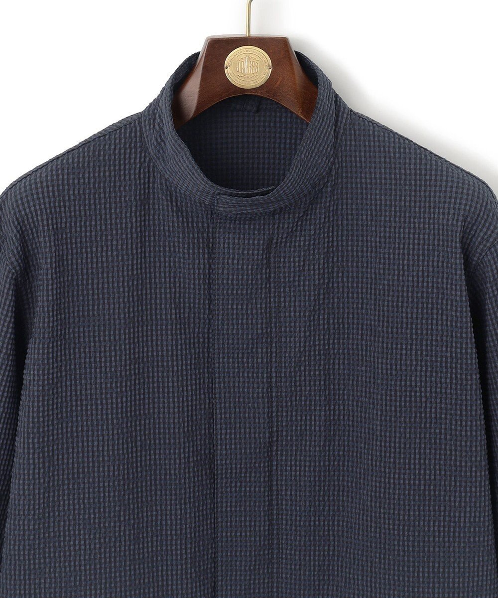 J.PRESS MEN ハイパワーストレッチサッカー ハーバーブルゾン 