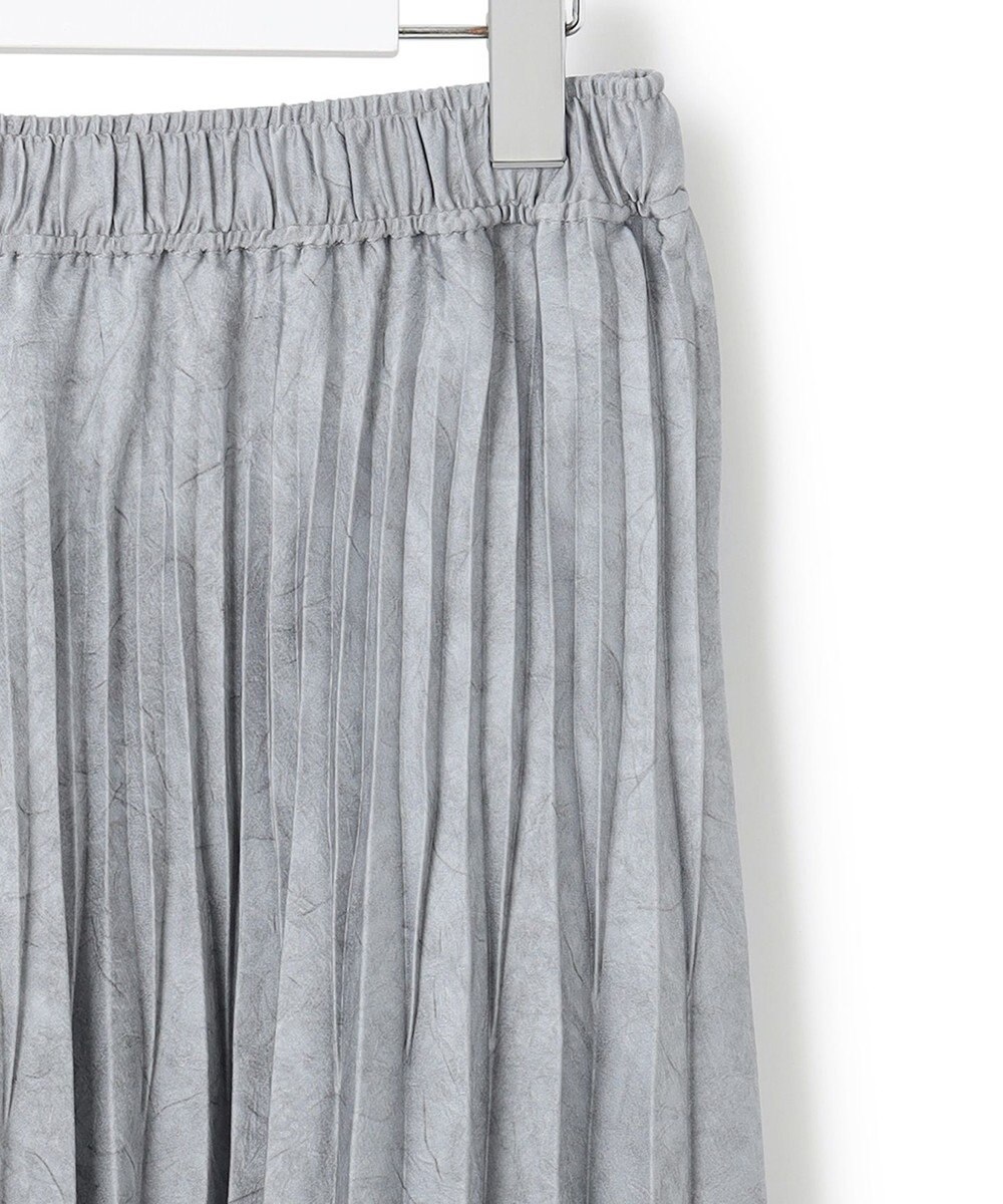 J.PRESS YORK STREET 【WOMEN】カラーブロック ロングプリーツスカート 