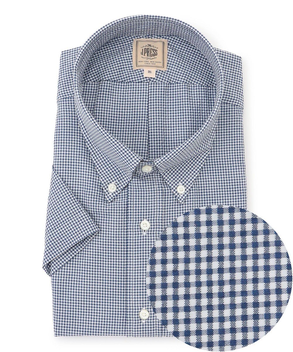 J.PRESS MEN 【KING SIZE / BEAT HEAT SYSTEM】半袖シャツ / B.D. 