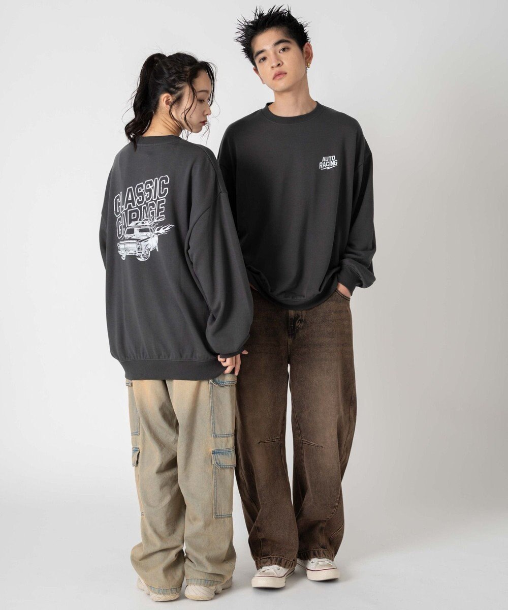 WEGO 【ユニセックス着用ITEM/SMLサイズ展開】アソートグラフィックプルオーバー 