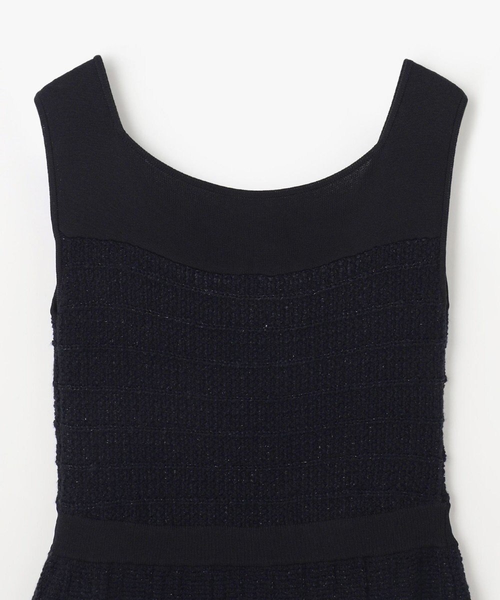 GRACE CONTINENTAL ツイードマーメイドニットワンピース 