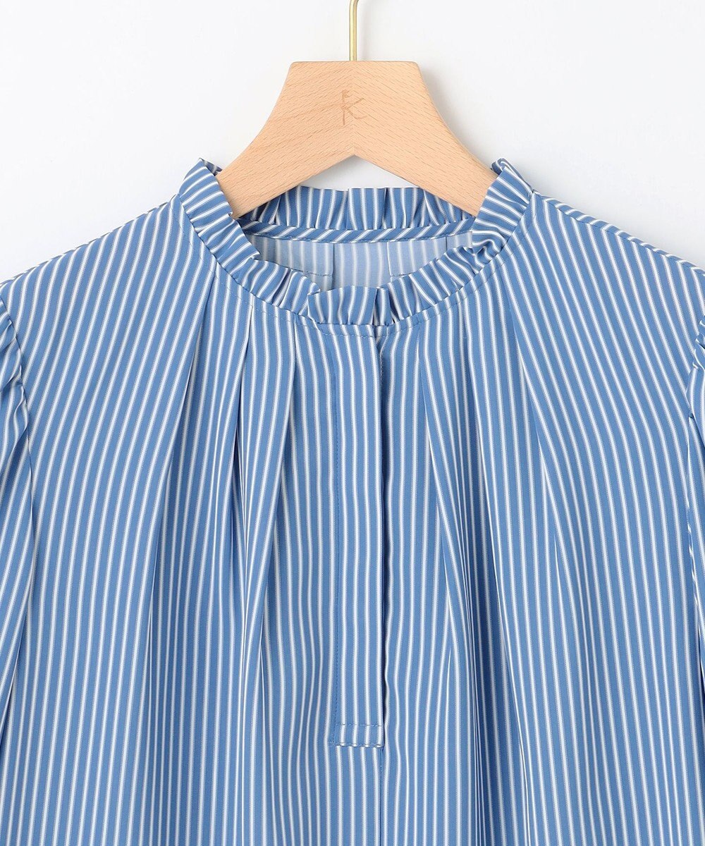 組曲 S ライトデシンフリル襟 ブラウス 